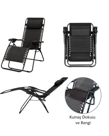 Yatabilen, Katlanabilir Zero Gravity Şezlong, Kamp